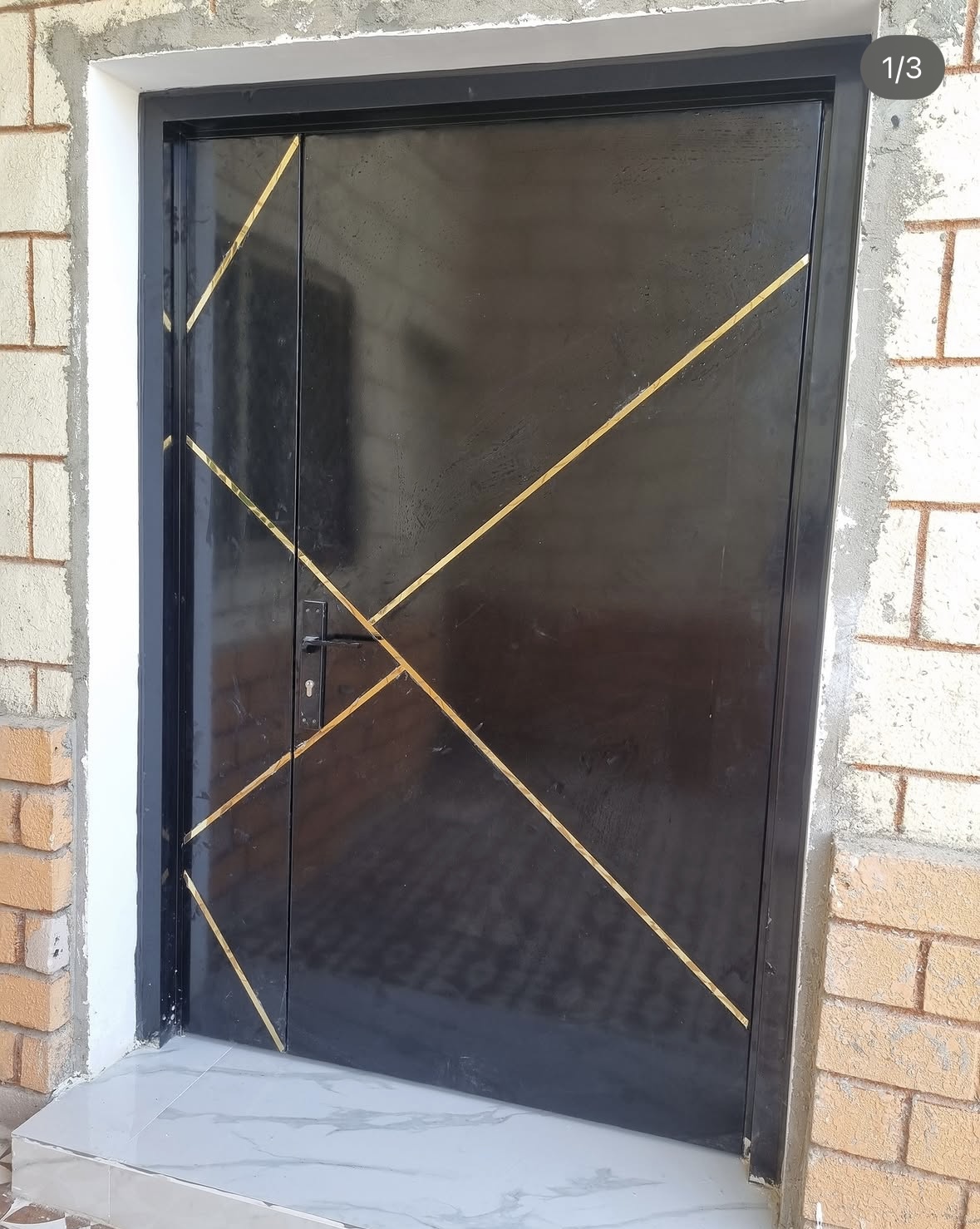 Powder coated metal door Al Taher Fujairah UAE