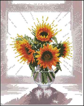 CMP 170427 Glass Vase