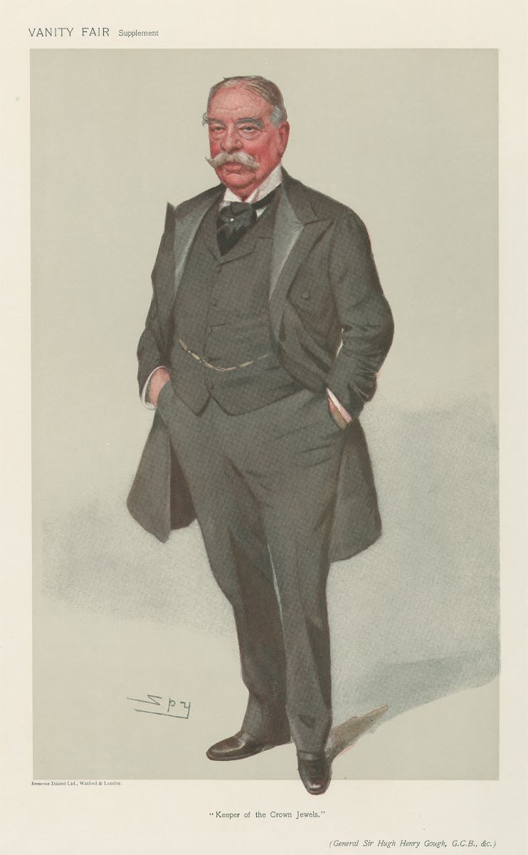 Military and Navy Keeper of the Crown Jewels General Sir Hugh Henry Gough Februa