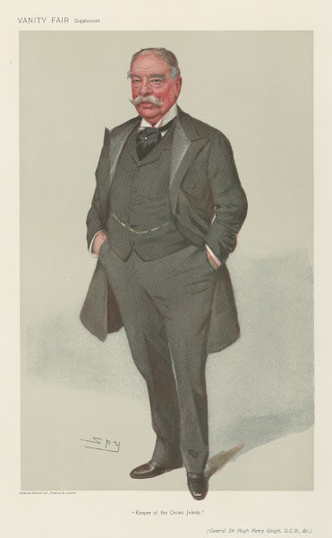Military and Navy Keeper of the Crown Jewels General Sir Hugh Henry Gough Februa