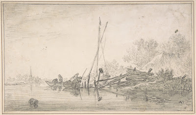 River Scene early 17thmid 17th century