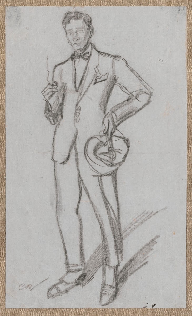 Portrait of pedagogue Leonid N Potapov 1918