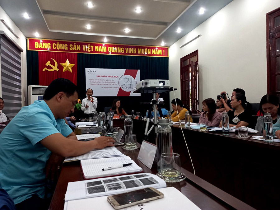 Hội thảo Kết quả nghiên cứu và phát huy giá trị di sản văn hóa thời tiền sơ sử vùng lòng hồ thủy điện Hòa Bình (Địa bàn tỉnh Sơn La)