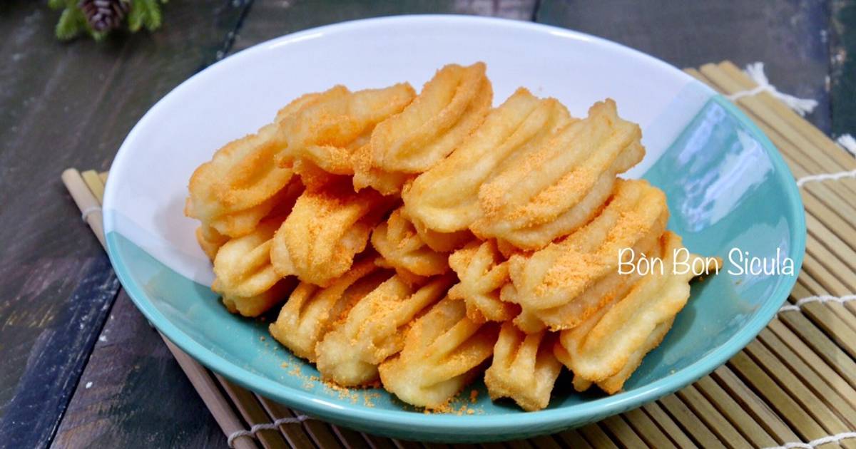 Churros chiên lắc Phô Mai