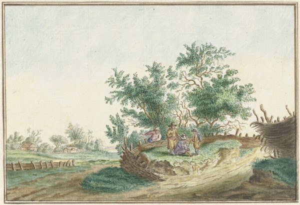 Gezicht in Gelderland 1754   1810
