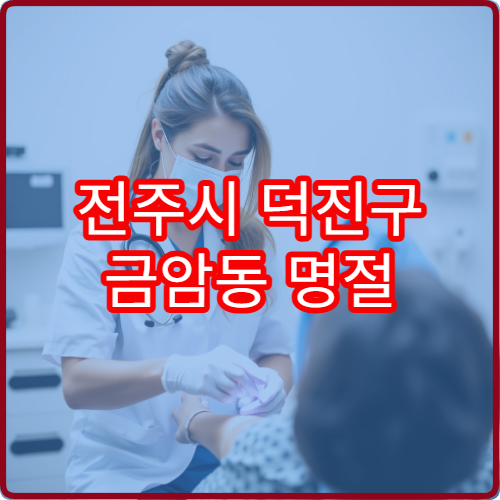 전주시 덕진구 금암동 명절 연휴 피부과 진료 병원 안내