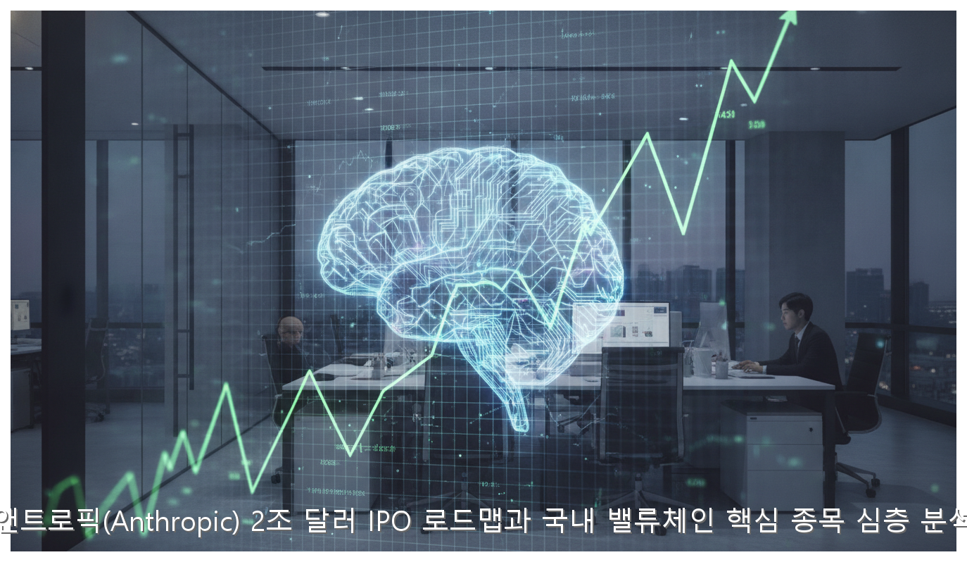 앤트로픽(Anthropic) 2조 달러 IPO 로드맵과 국내 밸류체인 핵심 종목 심층 분석 핵심 안내 및 분석 인포그래픽 (7)
