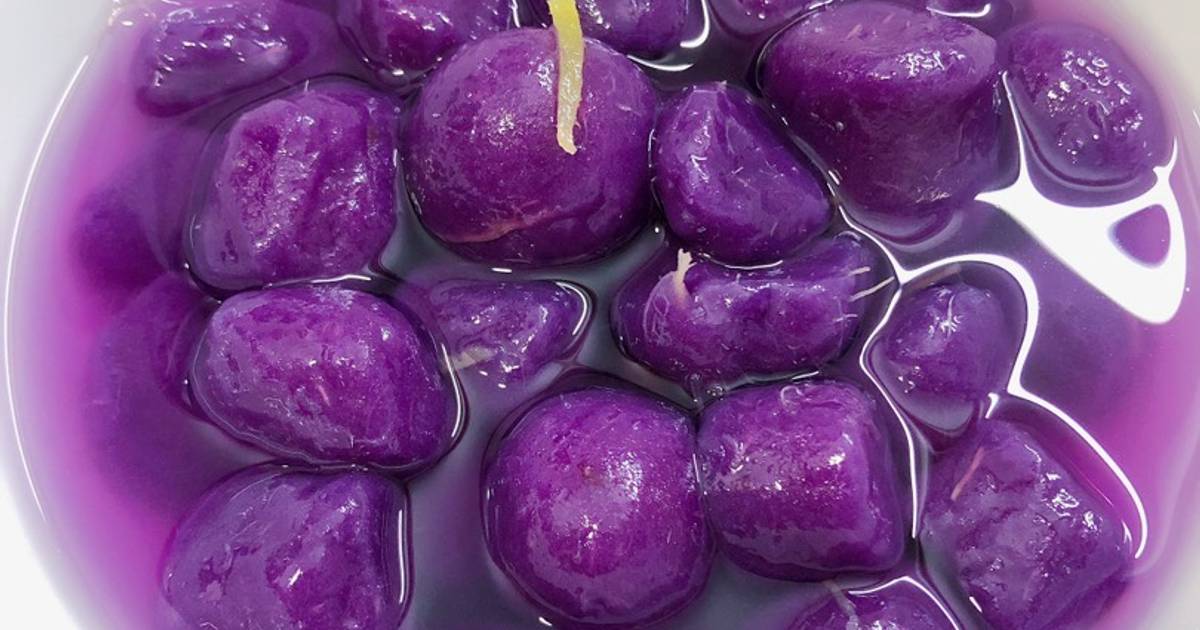 Chè khoai lang tím đường phèn