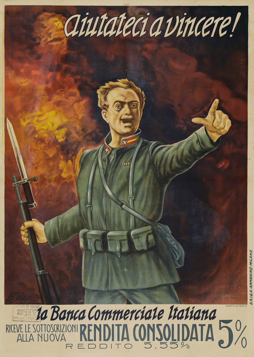 Aiutateci A Vincere La Banca Commerciale Italiana 1917