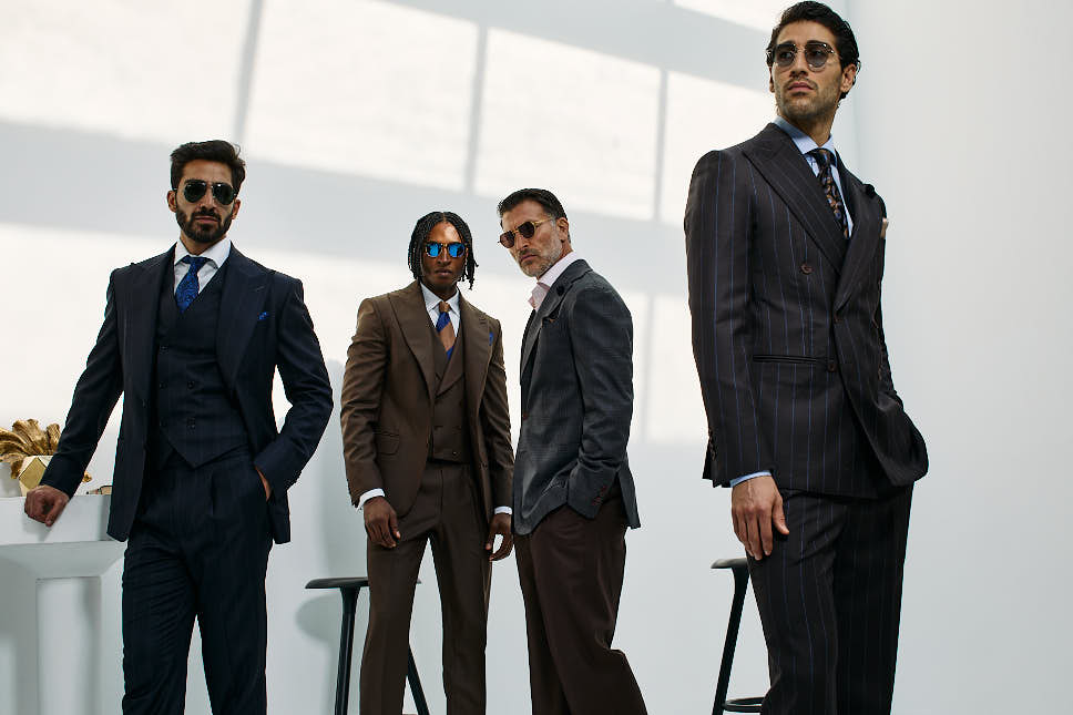 How a men's waistcoat works in wear with a three-piece suit