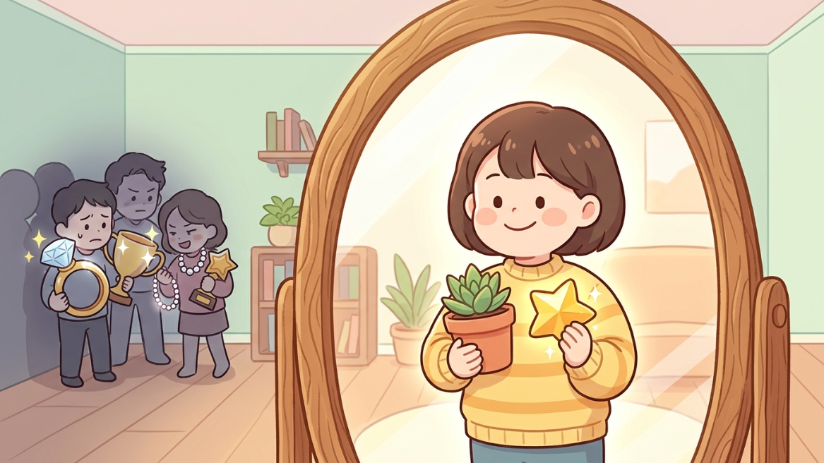 비교하는 습관 버리기: 어제의 나와 비교하며 성장하는 법 - 이미지 1