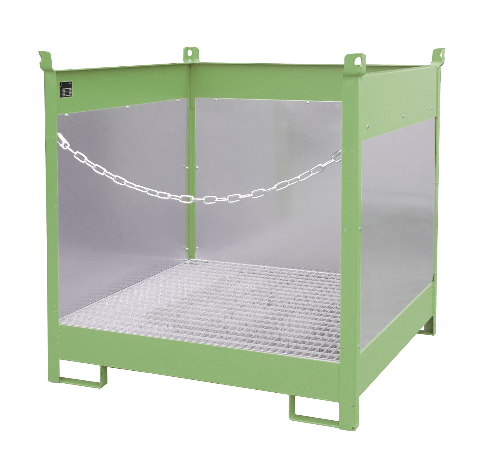 Vaten-stapelpallets FSP-4 G, gelakt, Resedagroen