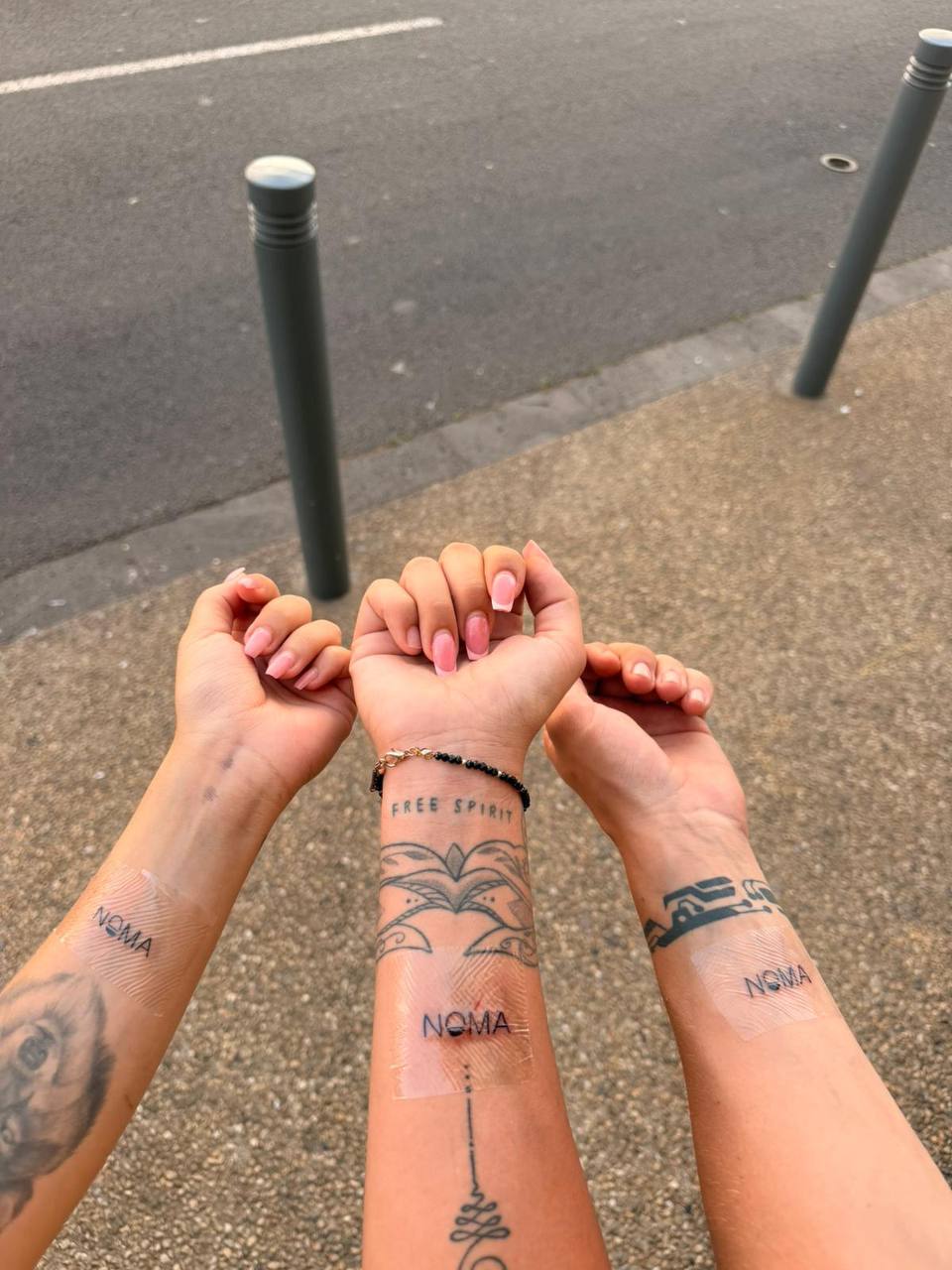 Les tatouages NOMA des élèves