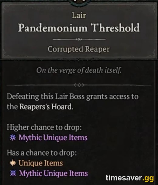Pandemonium portal opening in Diablo 4 Season 14 during a Rupture event