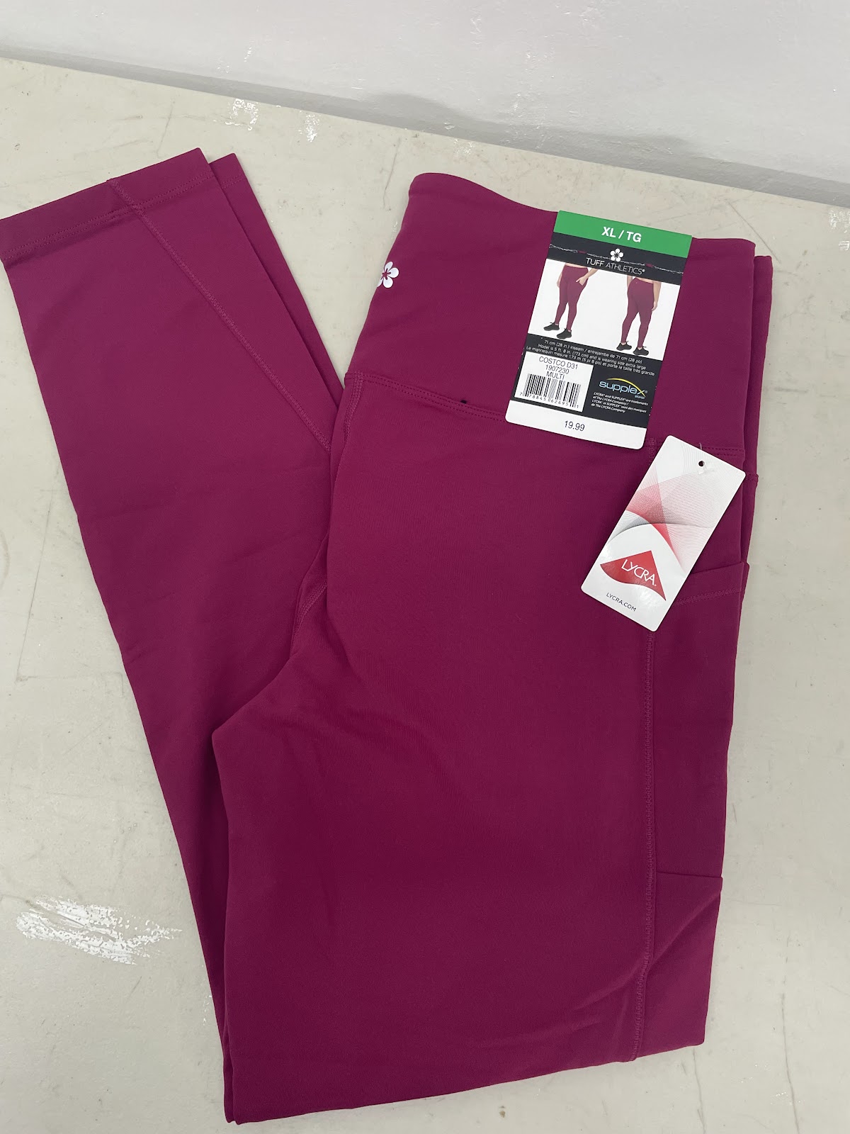 TA Leggings Berry XL #2168