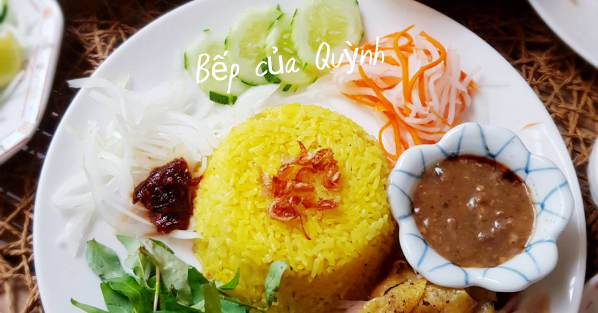 Cơm gà xé trộn