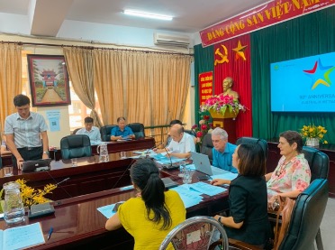 Tổng kết các hoạt động hỗ trợ của tình nguyện viên - chuyên gia Chương trình Aus4Skills tại Trường Đại học Tây Bắc