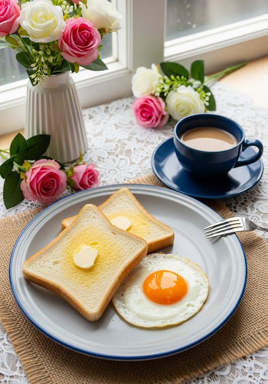 Simple Window Breakfast