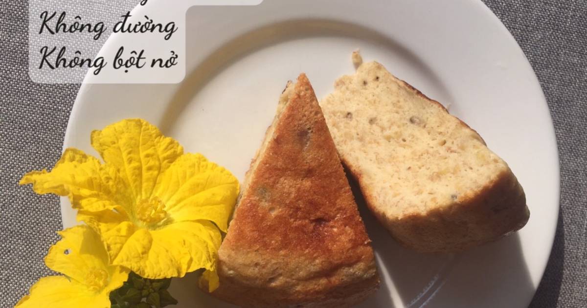 Bánh Bông Lan Chuối Yến Mạch