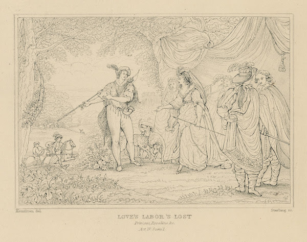 Loves labors lost Princess Rosaline c 19th century