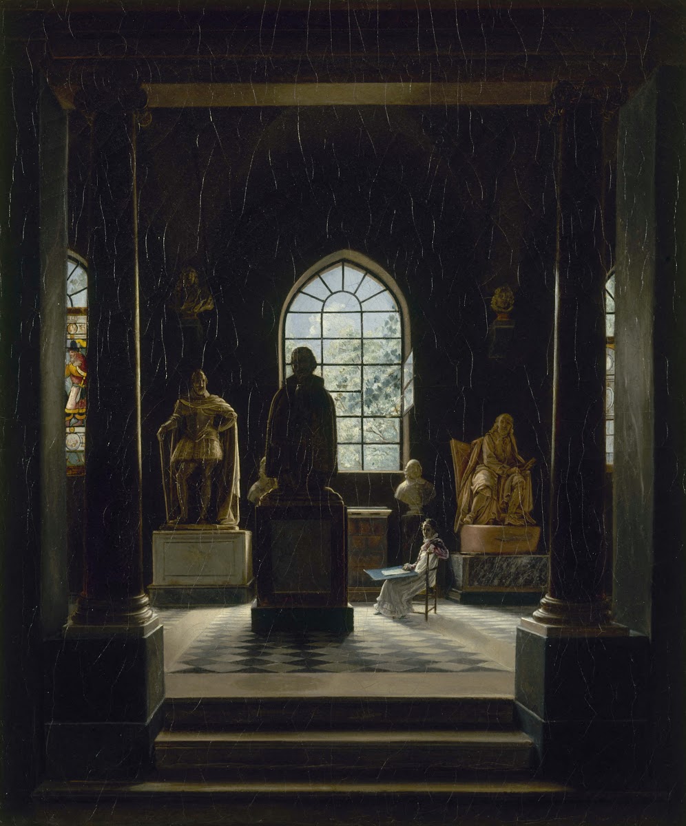 La Salle du XVIIe siècle au musée des Monuments Français 1816