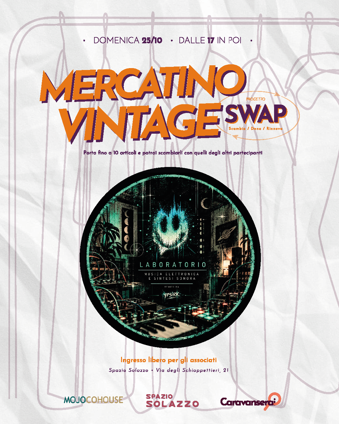 Mercatino Vintage Swap + Open Day Electro