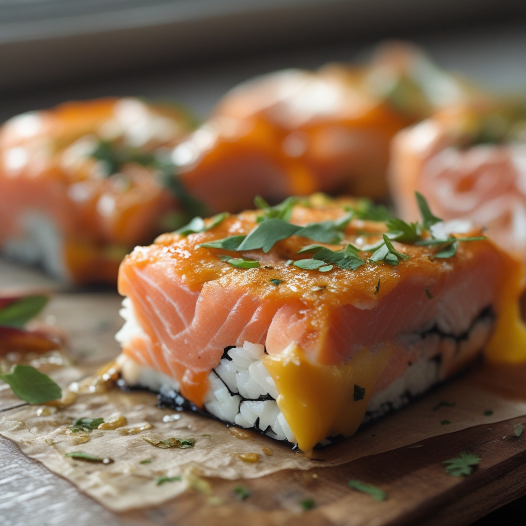 Salmon Sushi Bake (Viral Recipe) - Easy Homemade Comfort Food