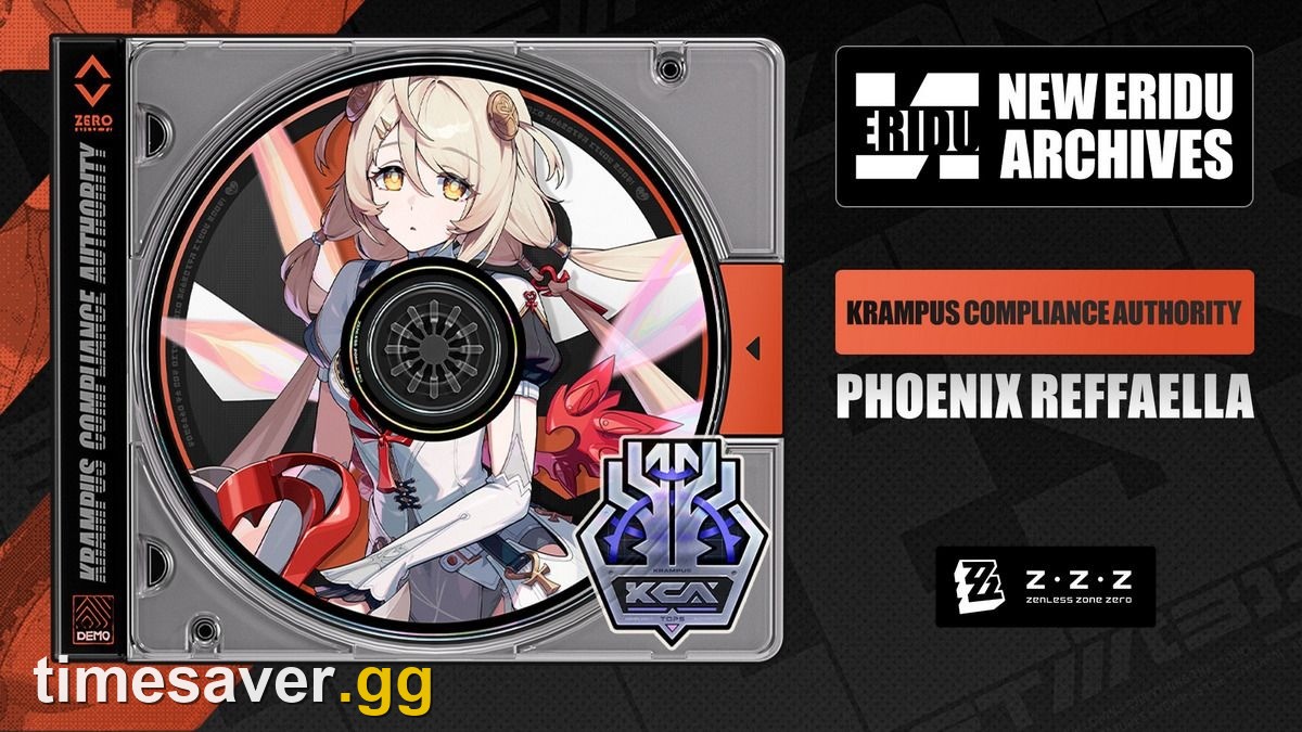 Official Zenless Zone Zero Agent Record card for the newly revealed Agent Phoenix