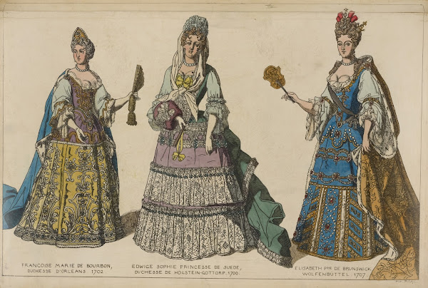 Francoise Marie de Bourbon duchesse dOrleans 1702 Edwige Sophie princesse de Sue