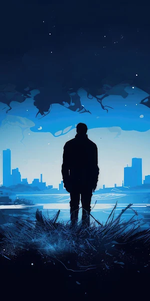 Stepping Into The Unknown 4K Wallpaper Background