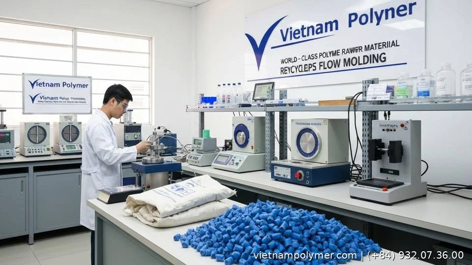 recycled HDPE pellets for blow molding - Vietnam Polymer