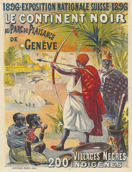 1896 Exposition nationale suisse 1896 Le Continent noir au parc de Plaisance de