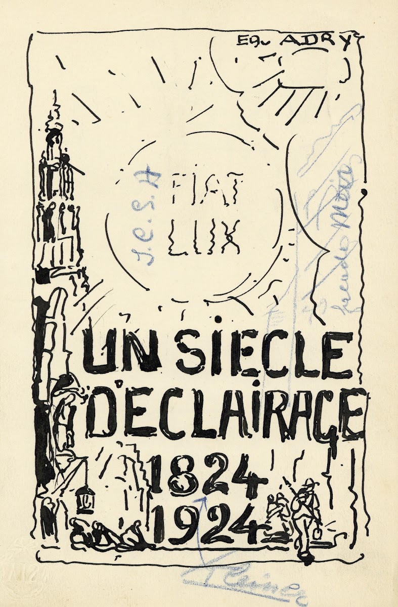 Ontwerp voor Verlichting Un siècle déclairage 1924
