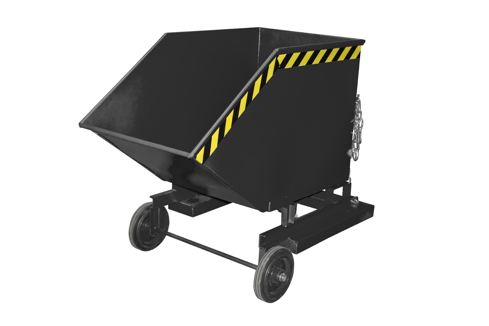 Containerwagen KW-ET 400, gelakt, Zwartgrijs