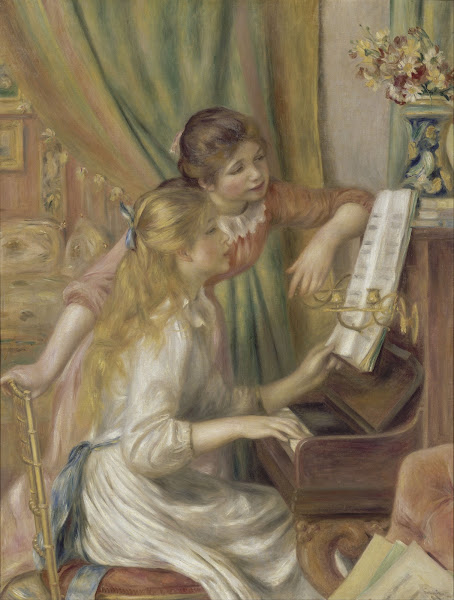 Young Girls at the Piano 1892
