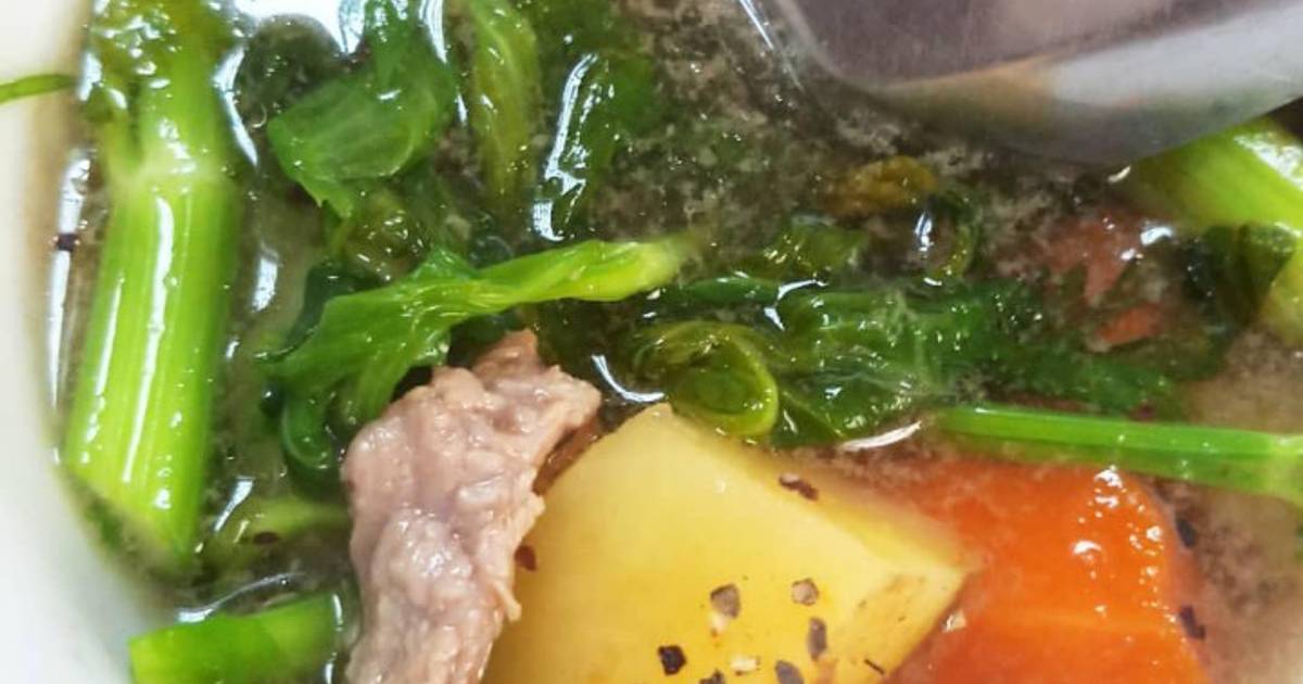 Canh thịt bò