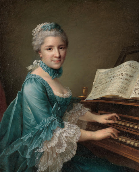 Portrait of a Woman Said to be Madame Charles Simon Favart Marie Justine Benoîte