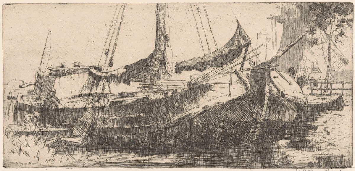 Laakhaven en Laakmolen in Den Haag 1888 1934