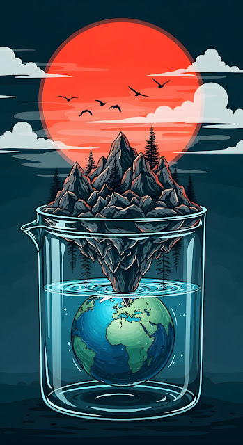 Global Ecology Experiment in a Laboratory Beaker - Free mobile Wallpaper