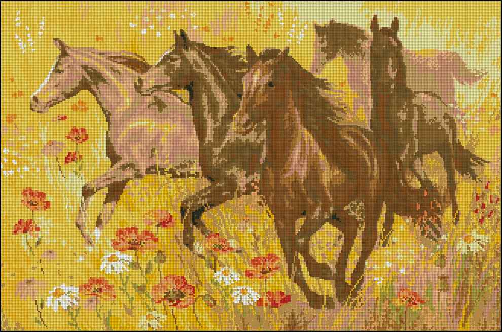 CMP 400318 Herd Of Horses