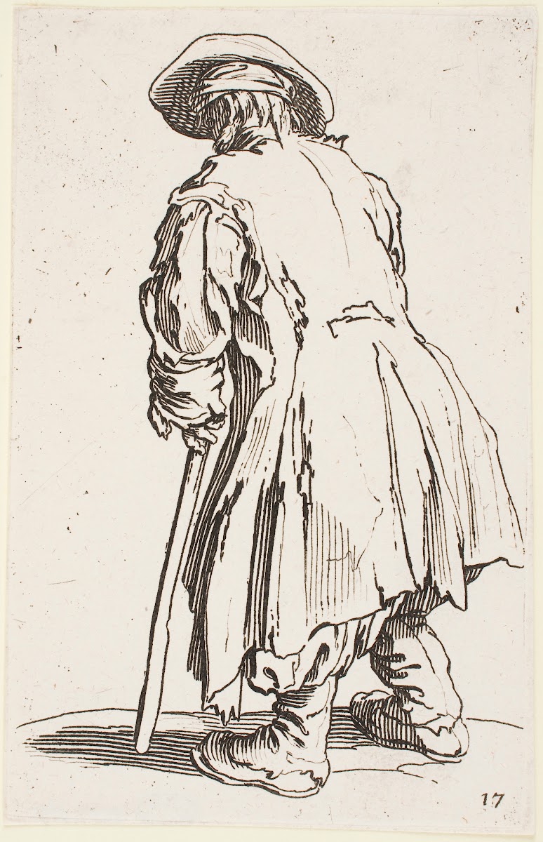 The Old Beggar with One Crutch 1622