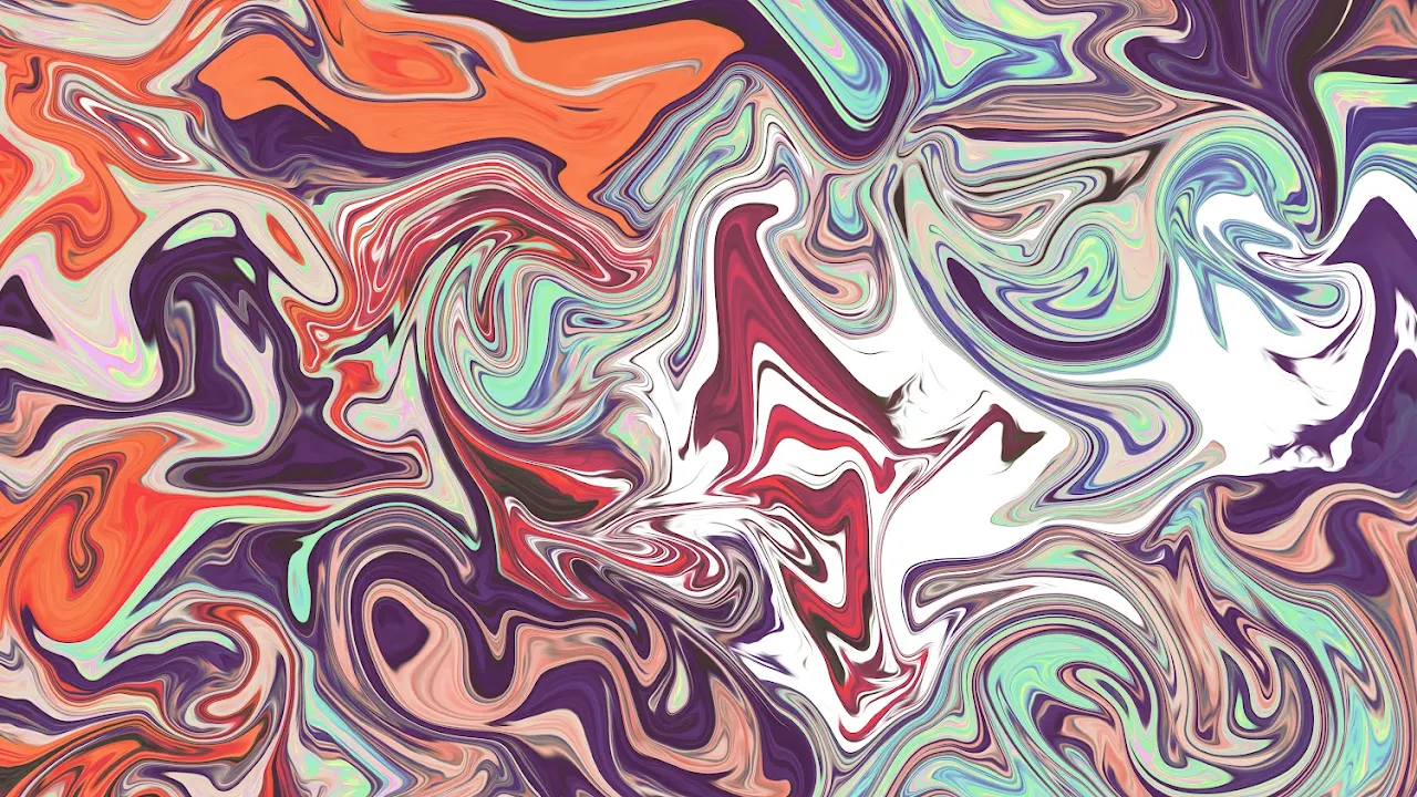 Abstract, Liquid, Fluid, Interference, Colorful 8K Desktop Wallpaper