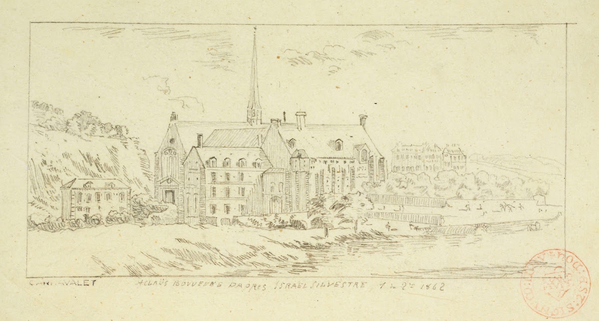 Couvent des Bonshommes 1862