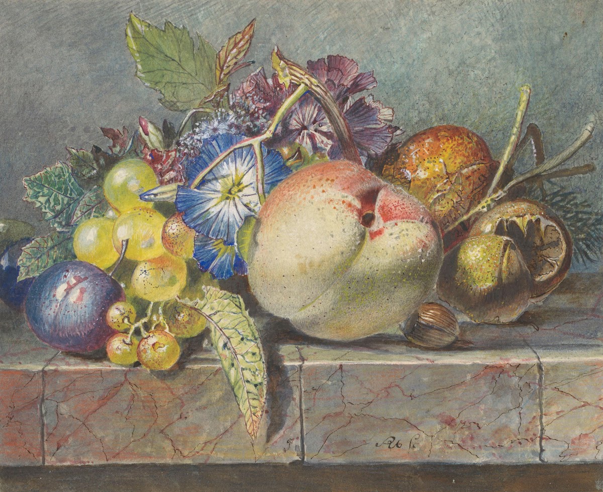 Vruchten  en bloemstilleven 1824   1900