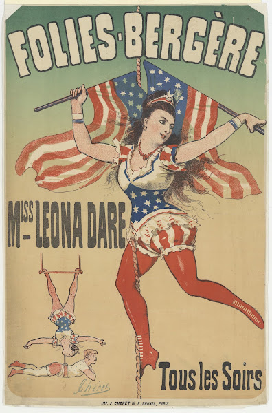 Folies Bergère Miss Leona Dare tous les soirs 1876