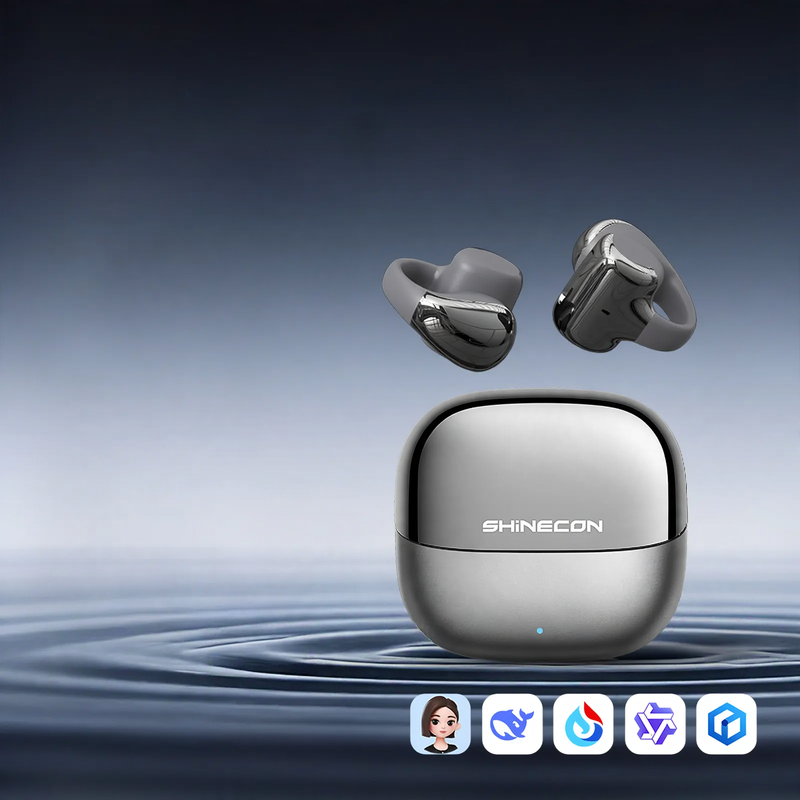 Q8-PRO Earhook Earbuds with AI Translation