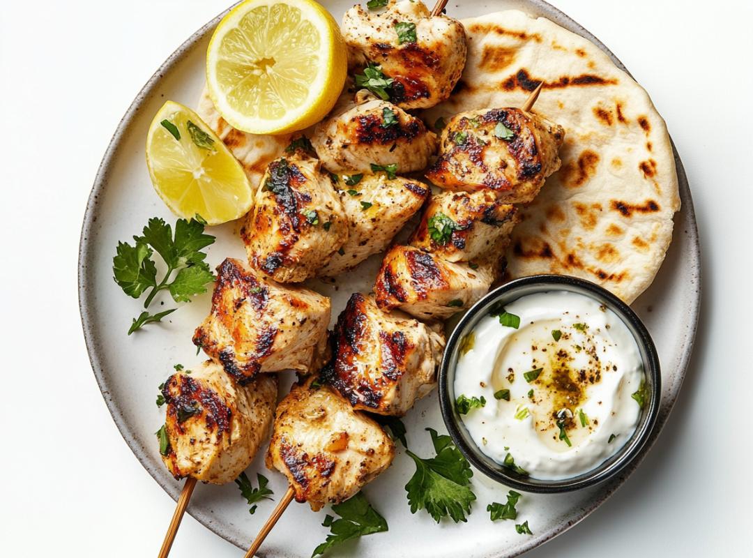 Easy Greek Chicken Souvlaki Recipe