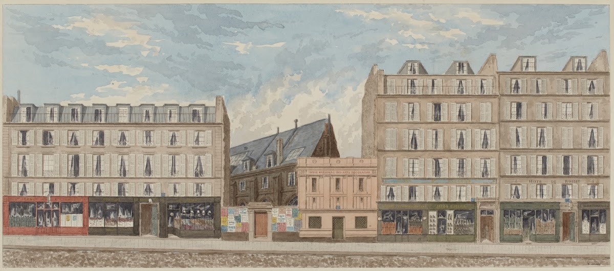 Numéros 4 à 10 de la rue Racine 6ème arrondissement