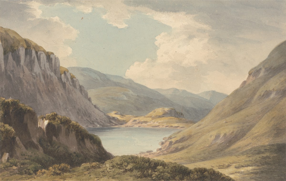 Llyn Geirionedd not Far from Trefriew on the River Conway Carnarvonshire