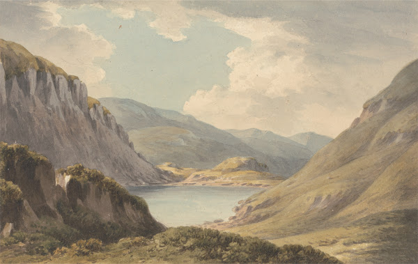 Llyn Geirionedd not Far from Trefriew on the River Conway Carnarvonshire